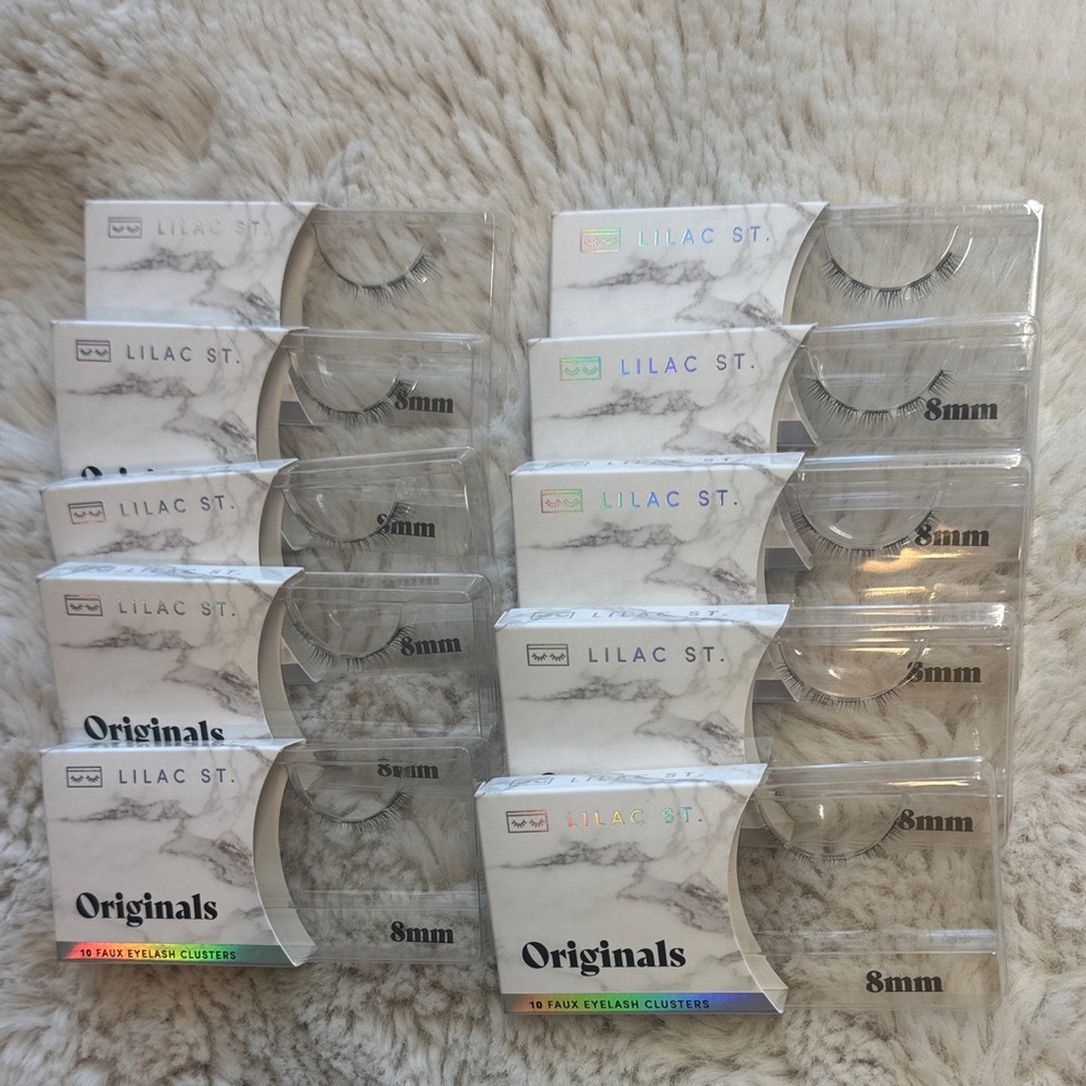 LILAC ST. Originals 8mm Eyelash Clusters x 10